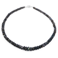 Labradorite Silver Necklace