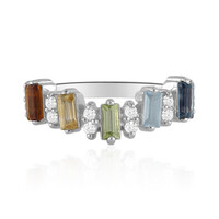London Blue Topaz Silver Ring