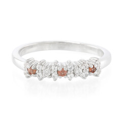 Mozambique Garnet Silver Ring