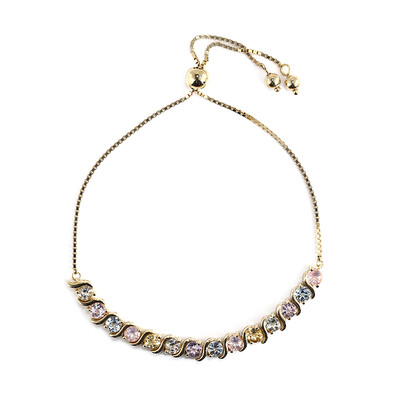 Sky Blue Topaz Silver Bracelet