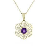 9K Amethyst Gold Necklace (Ornaments by de Melo)