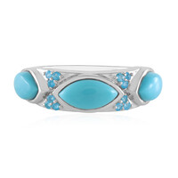 Sleeping Beauty Turquoise Silver Ring (KM by Juwelo)