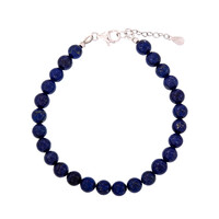 Lapis Lazuli Silver Bracelet