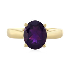 Zambian Amethyst Silver Ring