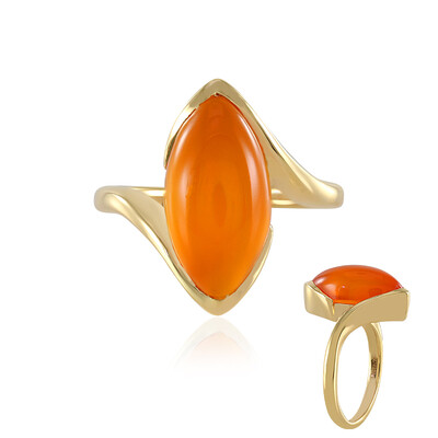 Carnelian Silver Ring