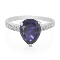 Ceylon Iolite Silver Ring