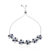 Iolite Silver Bracelet