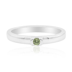 Madagascan Demantoid Silver Ring (John Ferry)