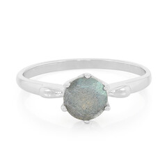 Romanian Spectrolite Silver Ring