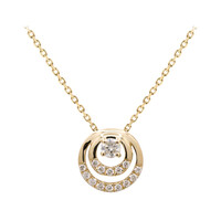 14K I1 (H) Diamond Gold Necklace (CIRARI)