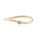 18K SI2 Champagne Diamond Gold Ring