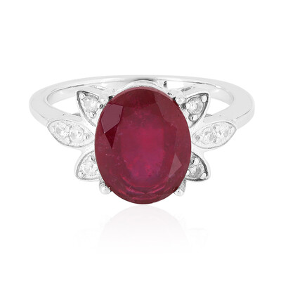 Madagascar Ruby Silver Ring