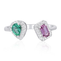 18K AAA Zambian Emerald Gold Ring (CIRARI)