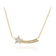 White Topaz Silver Necklace