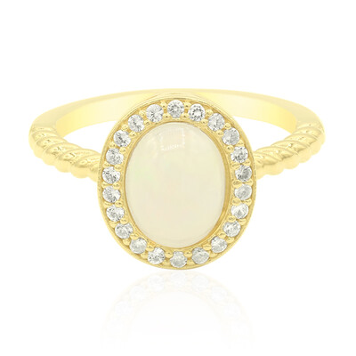 Welo Opal Silver Ring