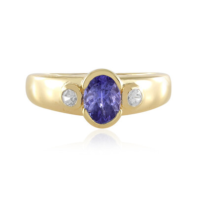 Tanzanite Silver Ring (Adela Silber)