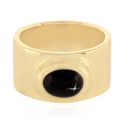 Indian star diopside Silver Ring