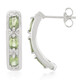 Mozambique Sapphire Silver Earrings