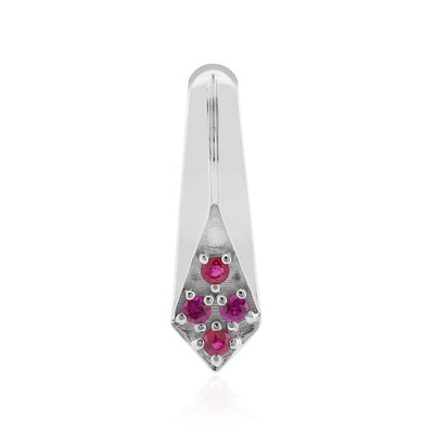 Burmese Ruby Silver Pendant (Pallanova)