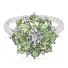 Paraiba Tourmaline Silver Ring