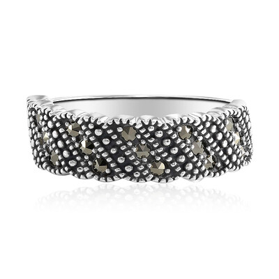 Marcasite Silver Ring
