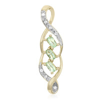 9K Brazilian Paraiba Tourmaline Gold Pendant