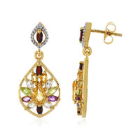 Citrine Silver Earrings