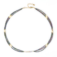 White Freshwater Pearl Silver Necklace