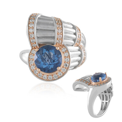 Colour Change Fluorite Silver Ring (Dallas Prince Designs)