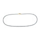 9K Blue Diamond Gold Necklace (CUSTODANA)
