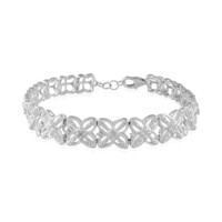 Zircon Silver Bracelet