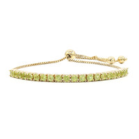 Peridot Silver Bracelet