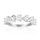 White Topaz Silver Ring