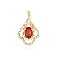 Tanzanian Ruby Silver Pendant