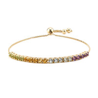 Citrine Silver Bracelet