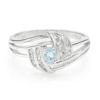 Brazilian Paraiba Tourmaline Silver Ring