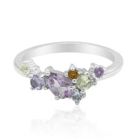 Bolivian Amethyst Silver Ring