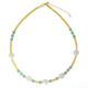 Mother of Pearl Silver Necklace