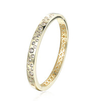 Zircon Silver Bangle
