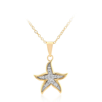 I3 (I) Diamond Silver Necklace