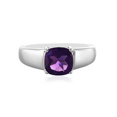 Amethyst Silver Ring