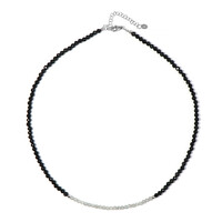 Black Onyx Silver Necklace