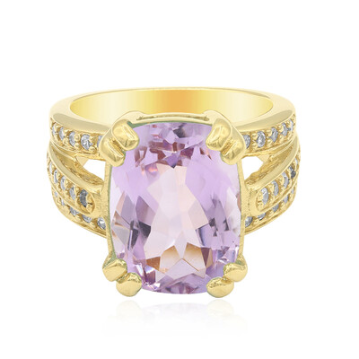 Bolivian Amethyst Silver Ring