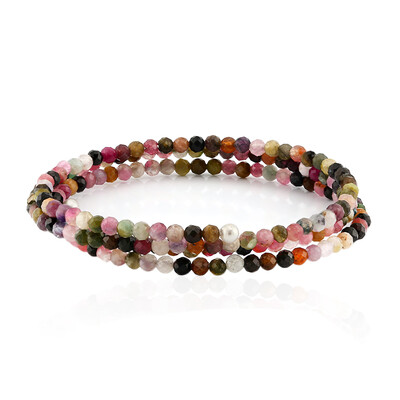 Fancy Tourmaline Steel Bangle (Riya)