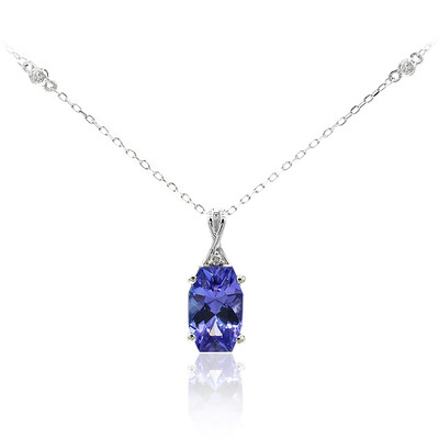 14K AAA Tanzanite Gold Necklace (CIRARI)