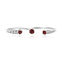 Tanzanian Ruby Silver Ring (de Melo)