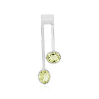 Ouro Verde Quartz Silver Pendant