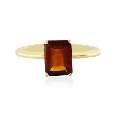 Madeira Citrine Silver Ring