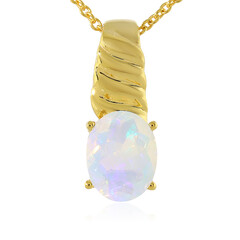 Welo Opal Silver Necklace