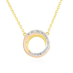 I3 (J) Diamond Silver Necklace